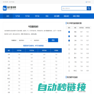 今日油价_今日油价95、92号汽油价格_柴油价格 - 油价查询网